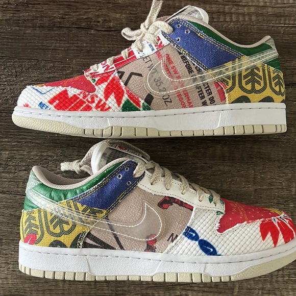 Nike Dunk Low SP “City Market” - NWT - Size M 9 - Picture 10 of 12